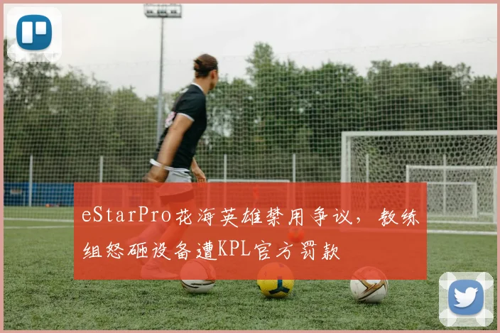 eStarPro花海英雄禁用争议，教练组怒砸设备遭KPL官方罚款