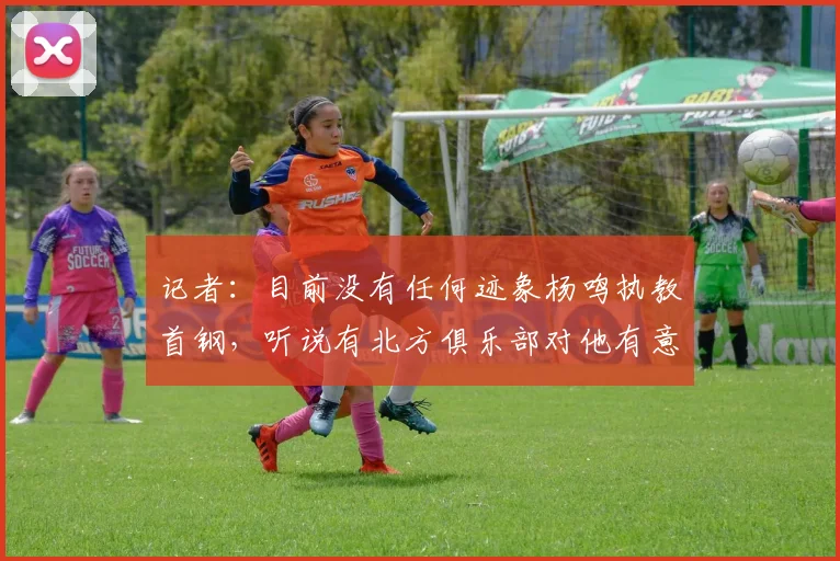 记者：目前没有任何迹象杨鸣执教首钢，听说有北方俱乐部对他有意